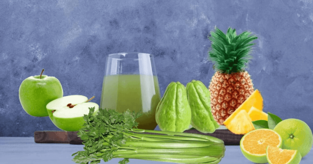 jugo chayote piña hígado