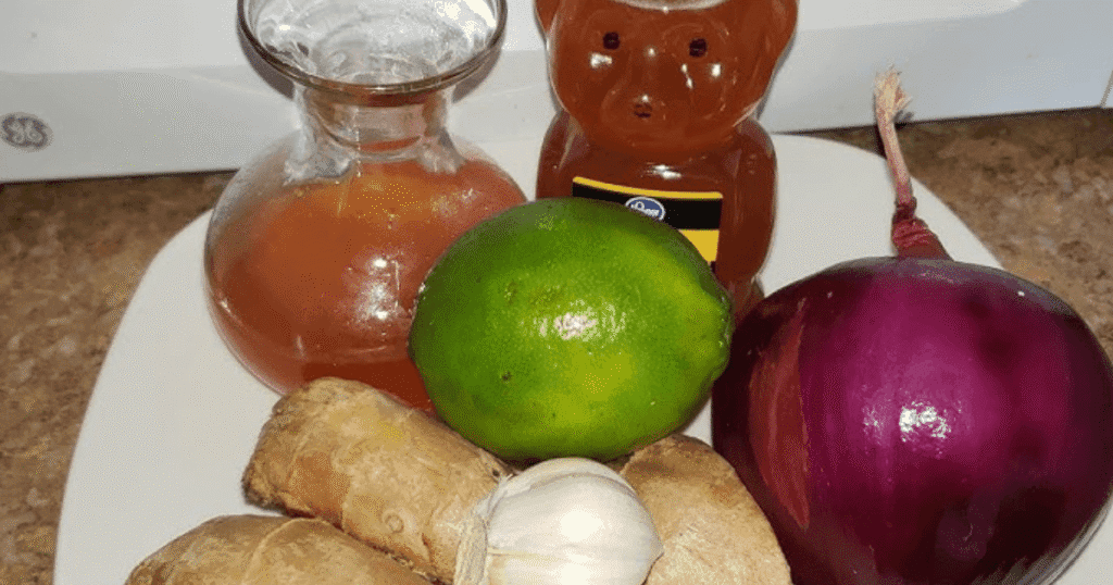 elixir natural con jengibre y miel