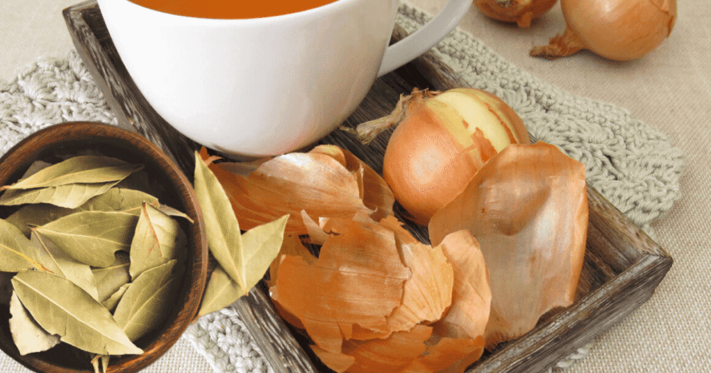 té de cebolla y laurel