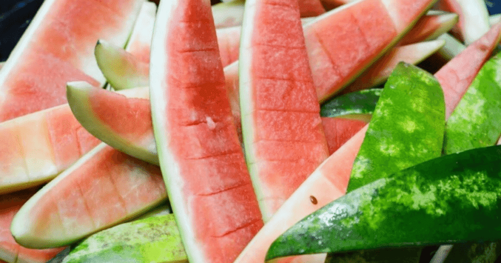 cáscara de sandía