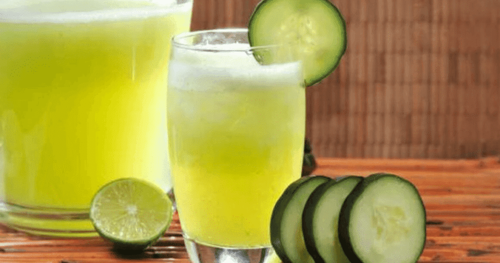 pepino y limón