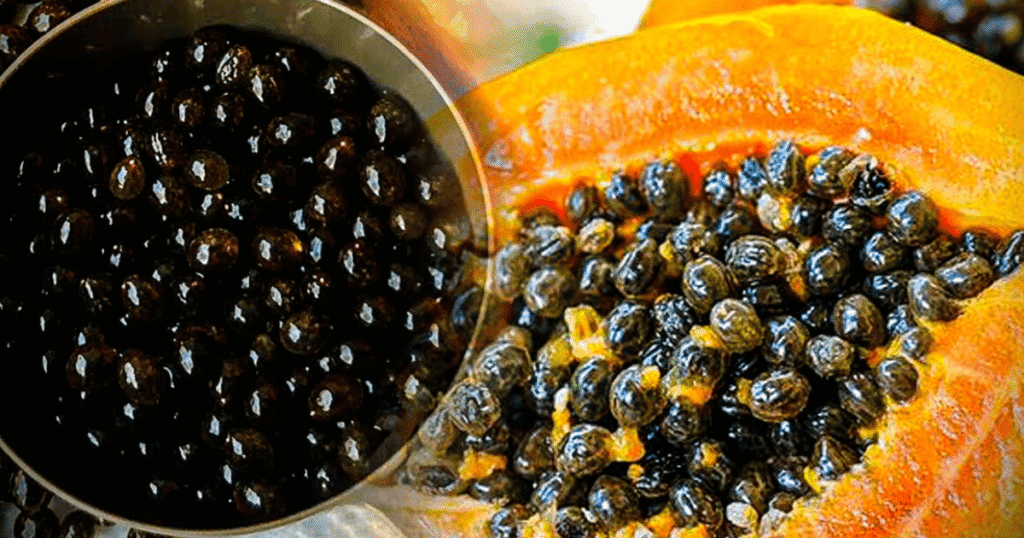 semillas de papaya