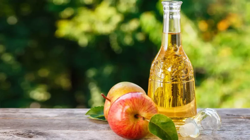 vinagre de manzana circulación