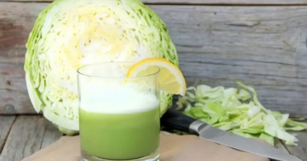 jugo de repollo