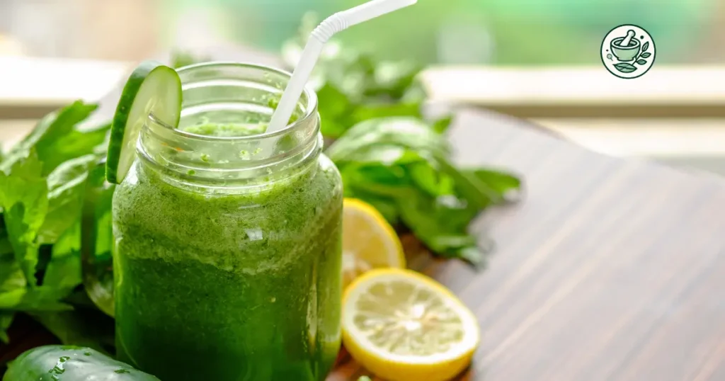 pepino con apio y limón