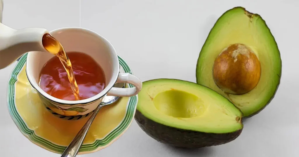 té de hueso de aguacate